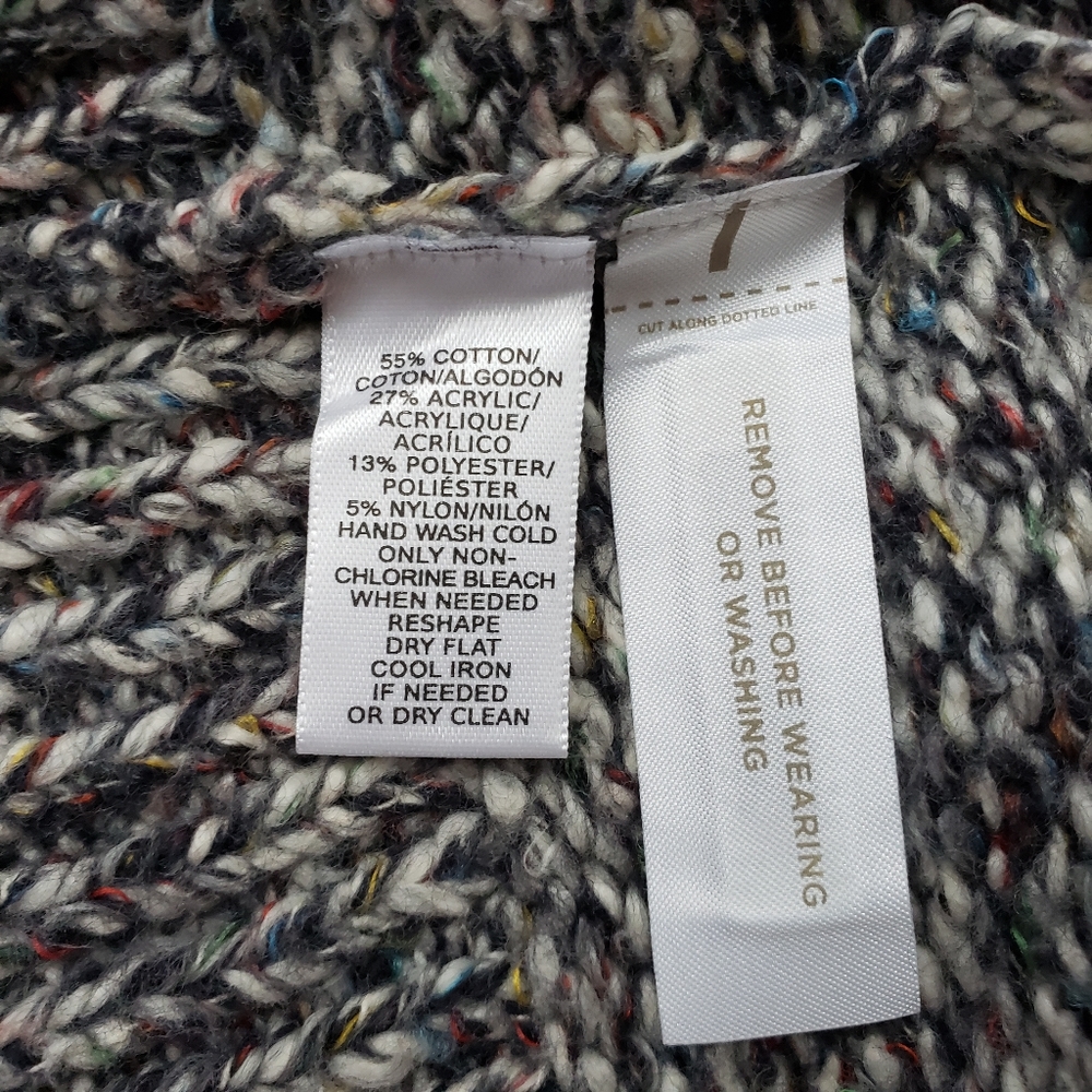 Loft Muticolor Long Sleeve Sweater - Picture 5 of 8